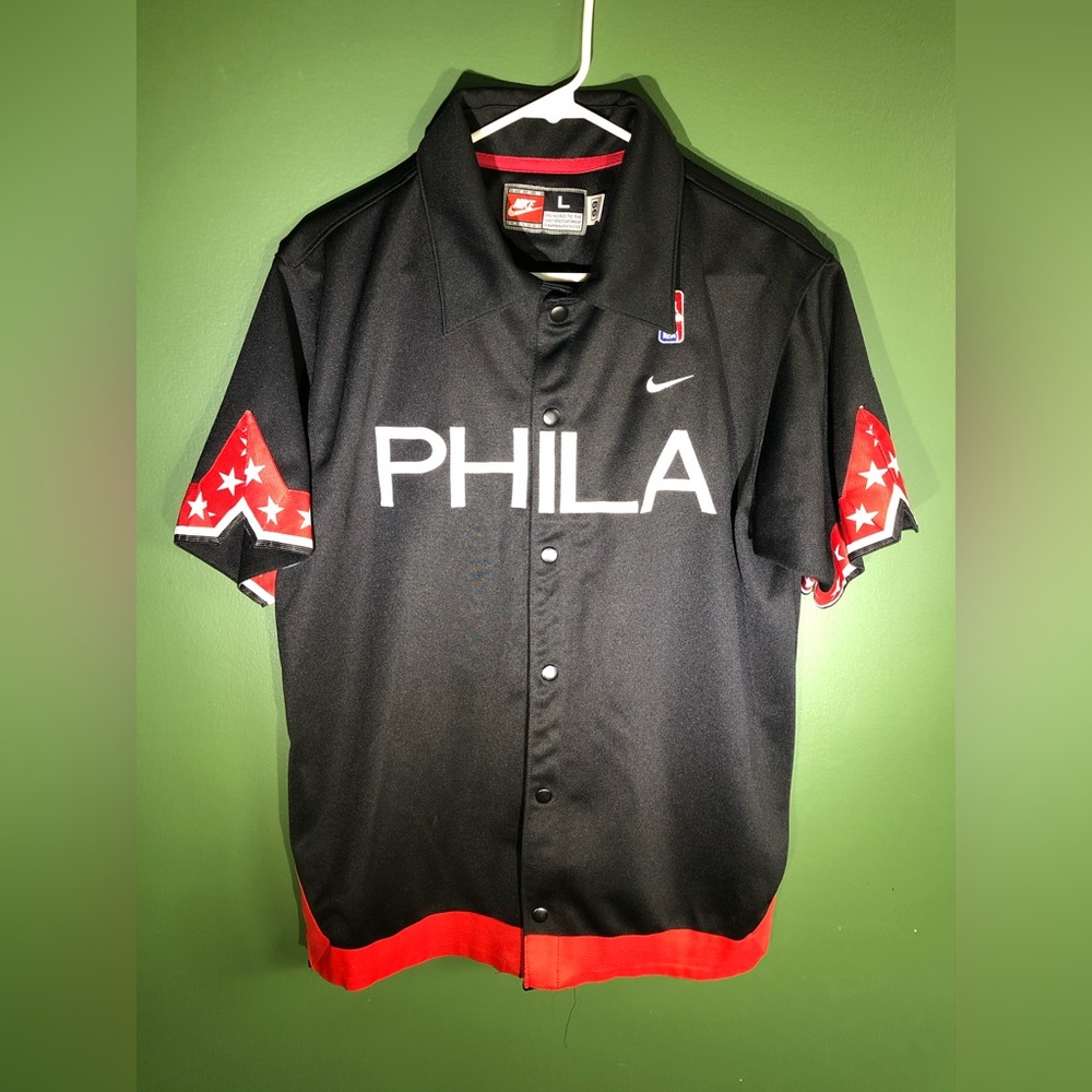 Philadelphia 76ers Basketball Warm Up Top